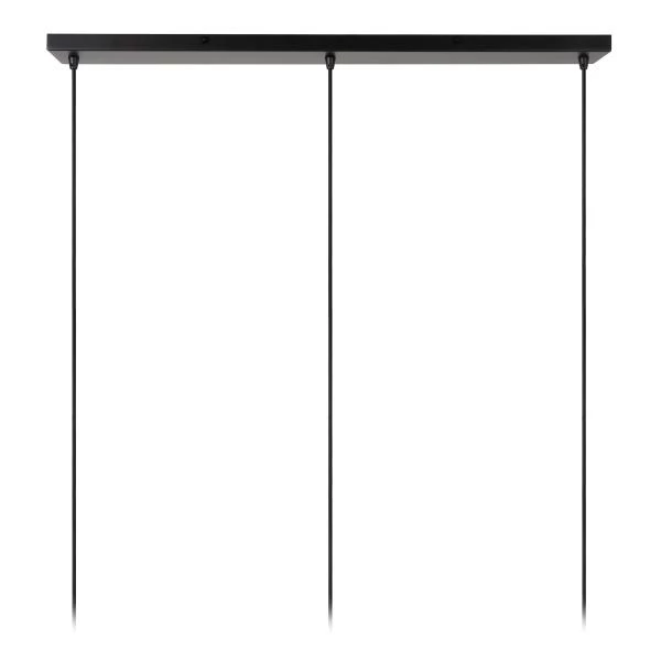 Lucide ALMELO - Pendant light - 3xE27 - Black - detail 3